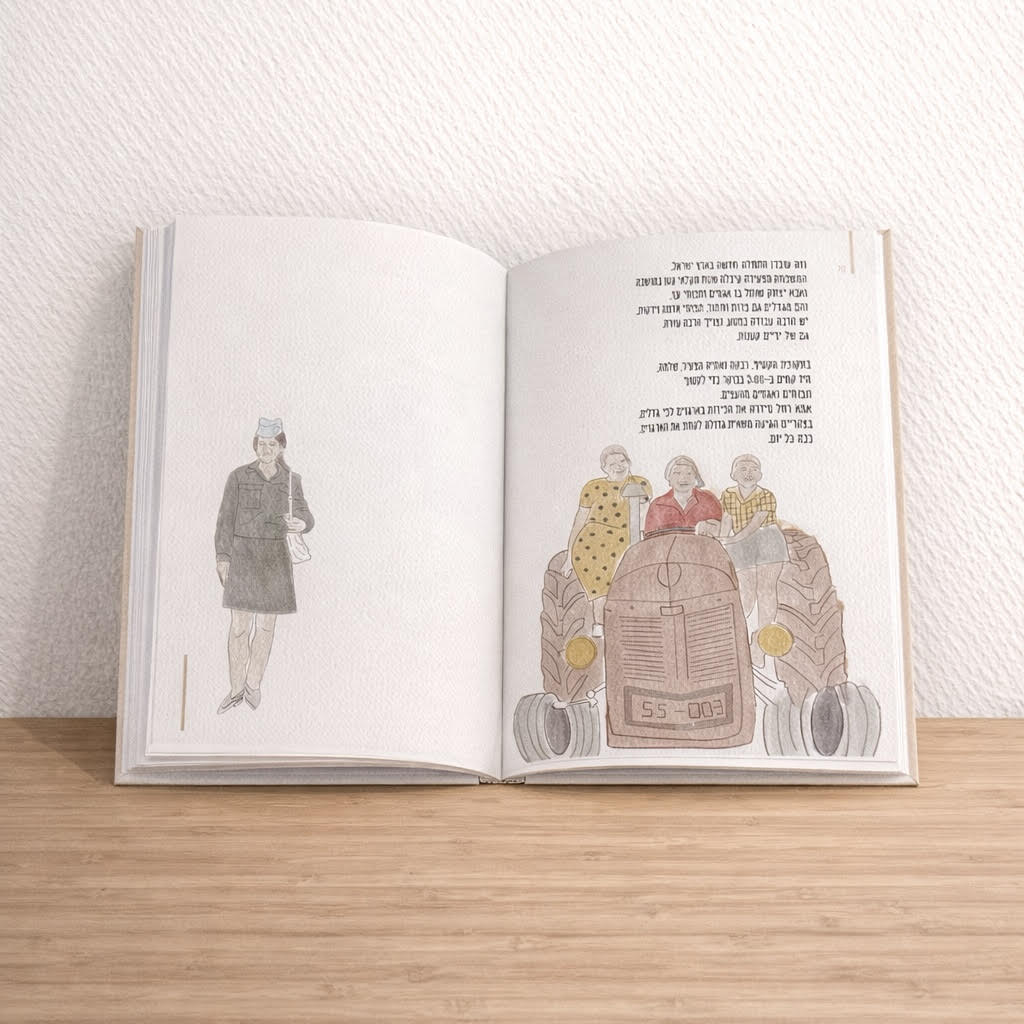 ספר אישי- סיפור חיים מאויר